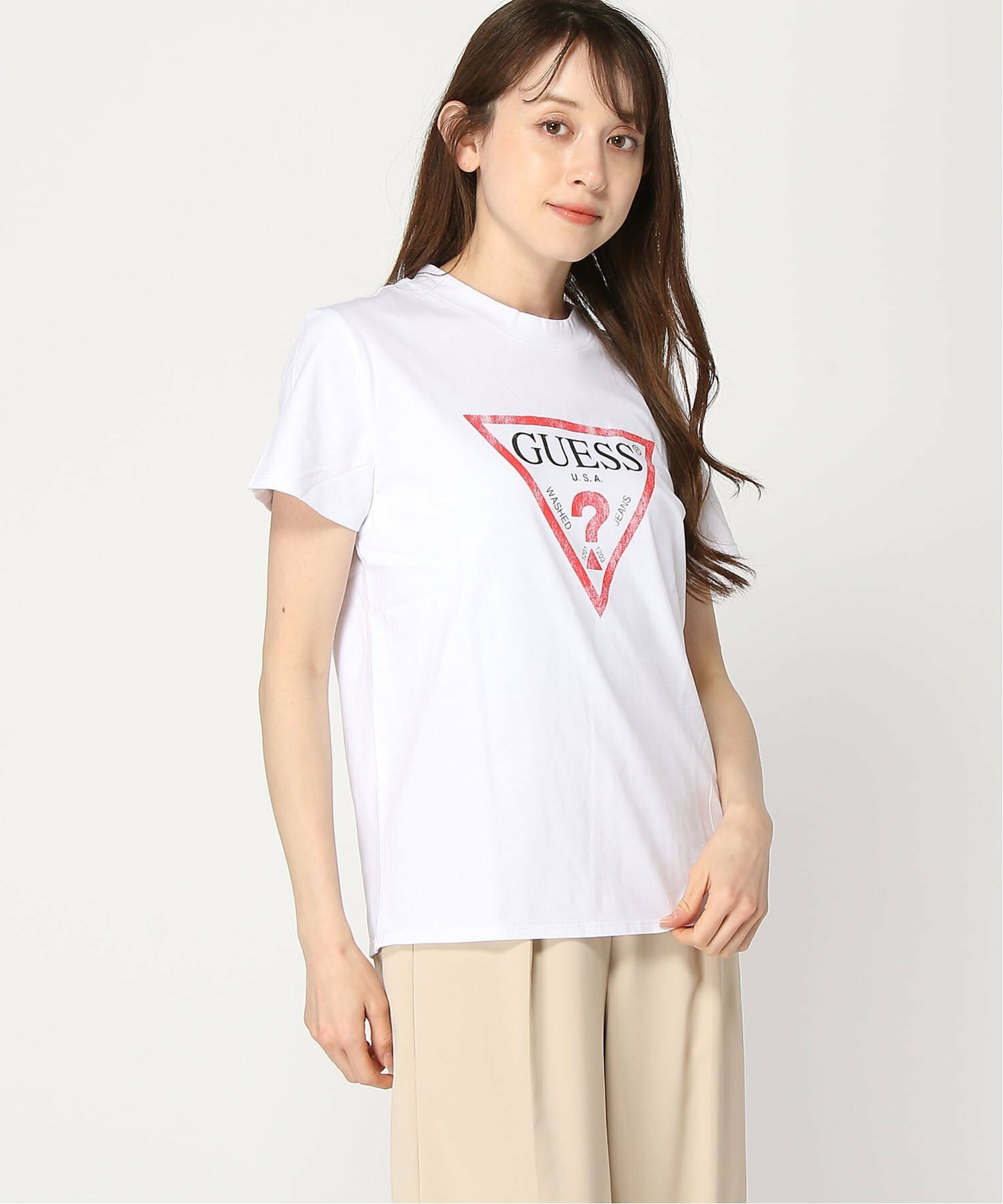 (W)Eco Triangle Logo Tee